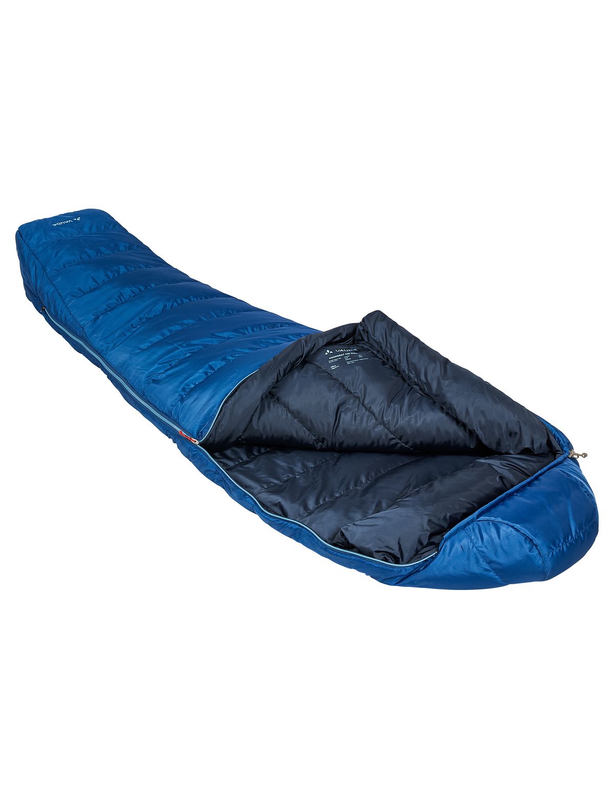 VAUDE Hochgrat 300 DWN - Leichter, vielseitiger Daunenschlafsack, RV links