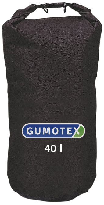 Gumotex wasserdichter Packsack schwarz 20-60 Liter